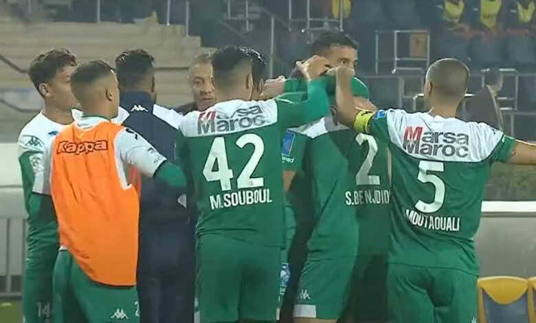 بن جديدة يمنح الرجاء فوزًا معنويًا في الدوري المغربي قبل مواجهة الاهلي