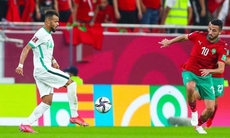 نتيجة مباراة المغرب والسعودية في كأس العرب FIFA قطر 2021