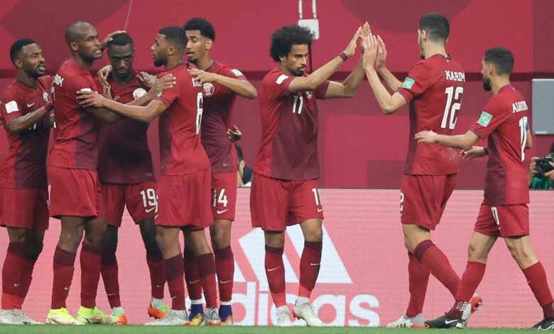 العنابي ينصب السيرك للأبيض.. نتيجة قطر والامارات في كأس العرب فيفا 2021
