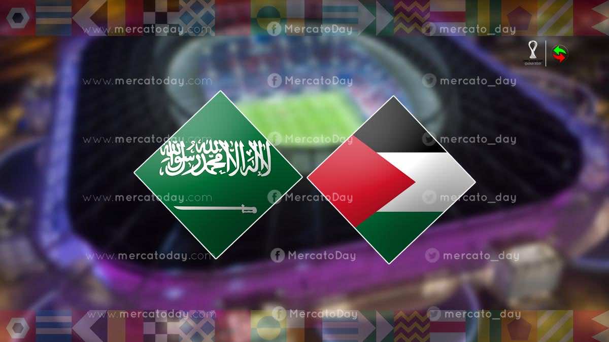 السعوديه وفلسطين كاس العرب