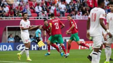 شاهد فيديو اهداف وملخص المغرب والاردن في كأس العرب.. «أسود الأطلس لا ترحم»