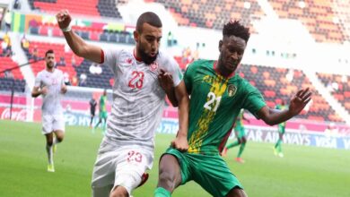 أول قمة عربية..موعد مباراة تونس وموريتانيا في امم افريقيا 2021 والقنوات الناقلة
