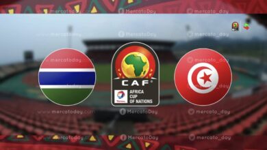 موعد مباراة اليوم بين تونس وجامبيا في أمم أفريقيا 2021
