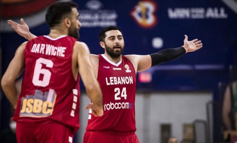 كرة سلة..لبنان يكتسح السعودية في جدة بتصفيات كأس العالم 2023
