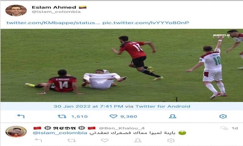 استغلال قذر لصورة أشرف حكيمي من صحفي فيلجول يقابل بهجوم مغربي عنيف