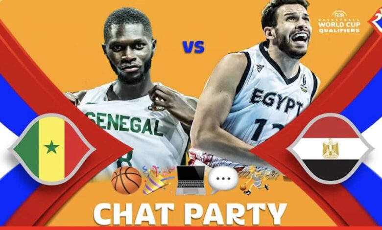 بث مباشر مصر والسنغال في كرة السلة بتصفيات كأس العالم 2023 رابط يلا شوت