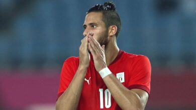 الاصابة تُبعد رمضان صبحي عن مباراة مصر والسنغال في تصفيات المونديال
