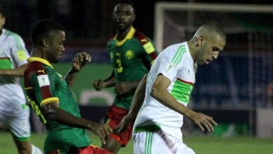 الجزائر تستقبل الكاميرون في إياب الدور الفاصل المؤهل لمونديال 2022