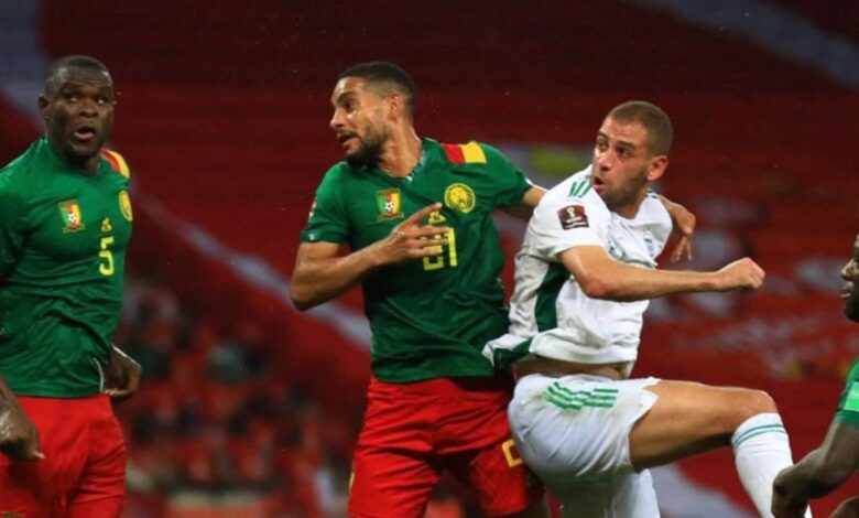 موعد مباراة الجزائر القادمة في اياب الدور الفاصل ضد الكاميرون والقنوات الناقلة