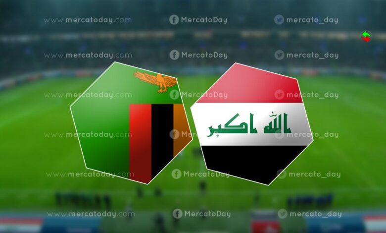 نتيجة واهداف مباراة العراق وزامبيا بتحضيرات تصفيات كأس العالم 2022