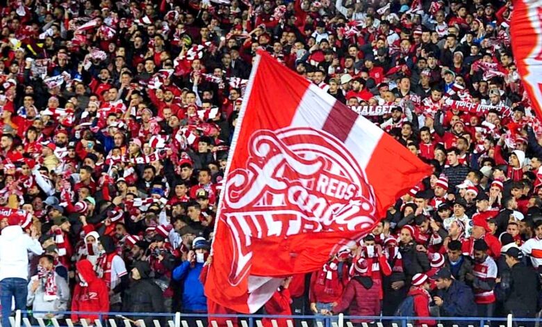 غياب رابطة إلترا وينرز عن ملعب آسفي واتهام صريح للاتحاد المغربي باهانة الوداد