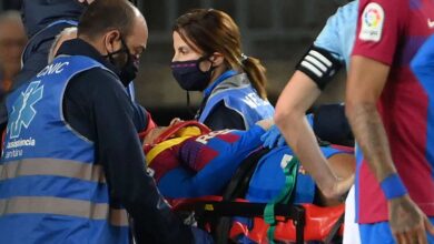برشلونة يعلن خروج آراوخو من المستشفى