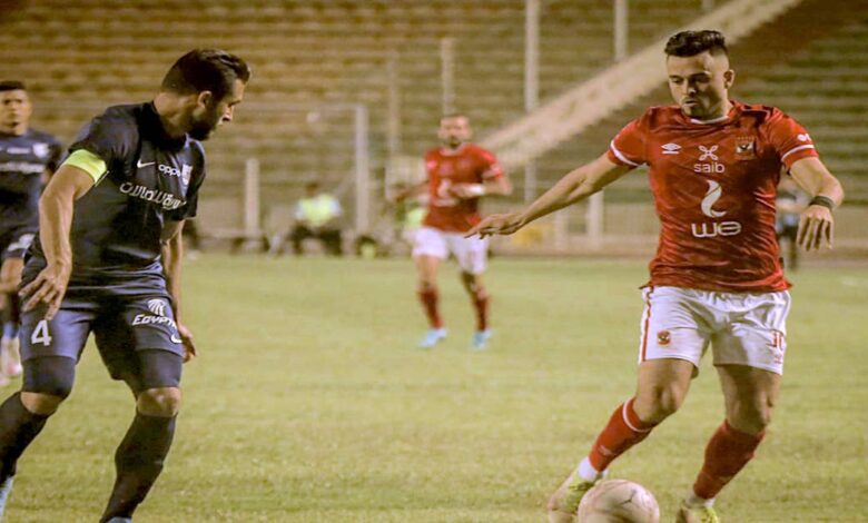 معلول يقود الاهلي لهزيمة انبي في الجولة 15 من الدوري المصري