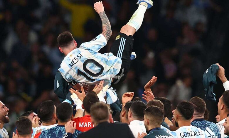 زملاء ميسي جاهزون لكأس العالم.. نتيجة الأرجنتين وايطاليا اليوم 1-6-2022 في كأس فيناليسيما