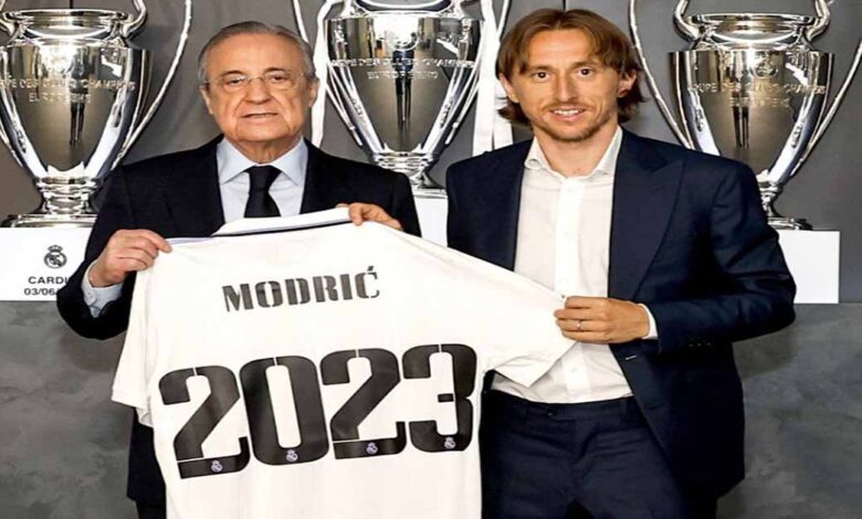 رسمياً.. سحر لوكا مودريتش مع ريال مدريد مستمر لغاية 2023