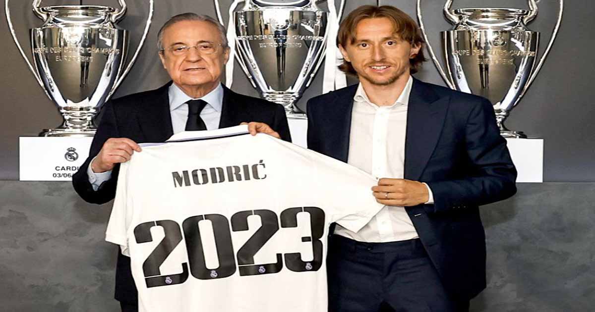 رسمياً.. سحر لوكا مودريتش مع ريال مدريد مستمر لغاية 2023