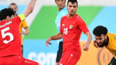 الاردن يودع..جدول ترتيب مجموعة العراق في كأس أمم آسيا تحت 23 سنة