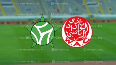 مشاهدة بث مباشرة مباراة الوداد و وجدة 29-6-2022 الدوري المغربي يلا شوت