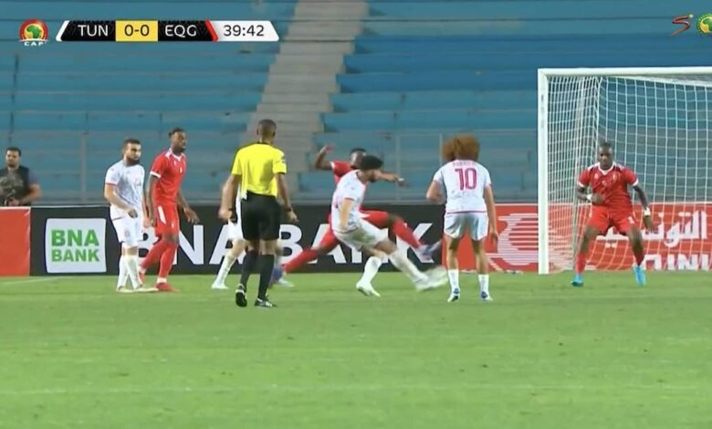 نتيجة مباراة منتخب تونس و غينيا الاستوائية اليوم 2-6-2022 تصفيات أمم أفريقيا