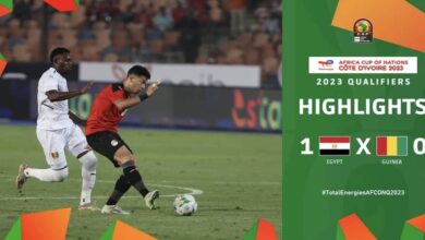 فيديو ملخص مباراة مصر و غينيا كوناكري اليوم 5-6-2022 تصفيات أفريقيا