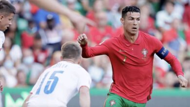 نتيجة مباراة البرتغال و التشيك 9-6-2022 في دوري الامم الاوروبية