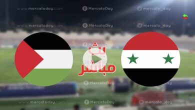 مشاهدة بث مباشر مباراة سوريا و فلسطين 22-6-2022 كأس غرب آسيا للناشئين يلا شوت