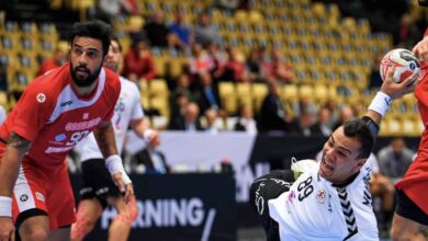 كرة يد | مصر تتغلب على تونس وتتأهل إلى ربع نهائي دورة العاب البحر المتوسط