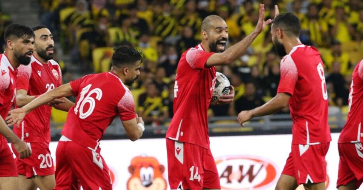 البحرين تقلب الطاولة على ماليزيا وتضع قدمًا ونصف في كأس أمم آسيا 2023