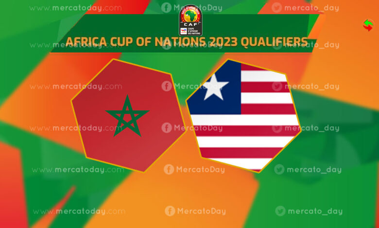 ملخص مباراة المغرب و ليبيريا اليوم 13-6-2022 في تصفيات أمم أفريقيا 2023