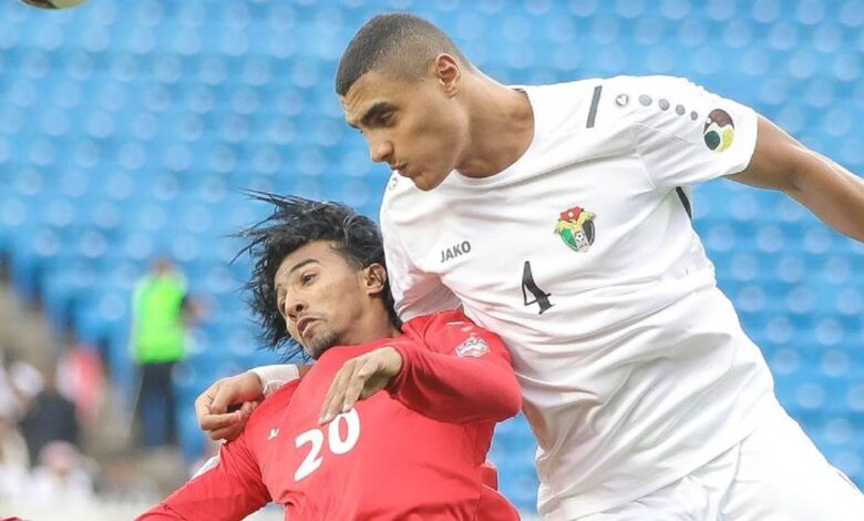 شاهد فيديو اهداف لعبة الاردن و اليمن اليوم 23-7-2022 في كأس العرب للشباب