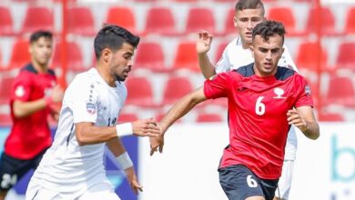 فيديو اهداف وركلات جزاء لعبة الاردن و فلسطين اليوم 31-7-2022 في كأس العرب للشباب
