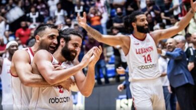 كرة سلة - نتيجة مباراة لبنان و الاردن 1-7-2022 تصفيات كأس العالم 2023