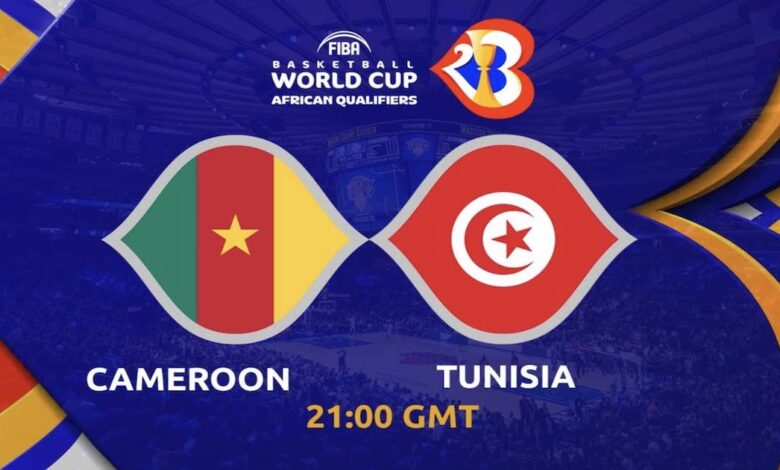 كرة سلة - ملخص مباراة تونس و الكاميرون اليوم 1-7-2022 تصفيات كأس العالم 2023