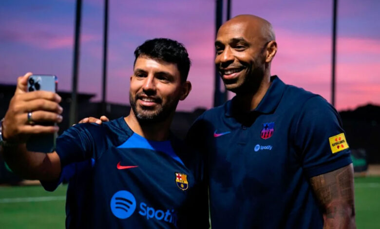أجويرو يثني على صفقات برشلونة في الميركاتو الصيفي 2022، ويرشحه لتحقيق دوري أبطال أوروبا