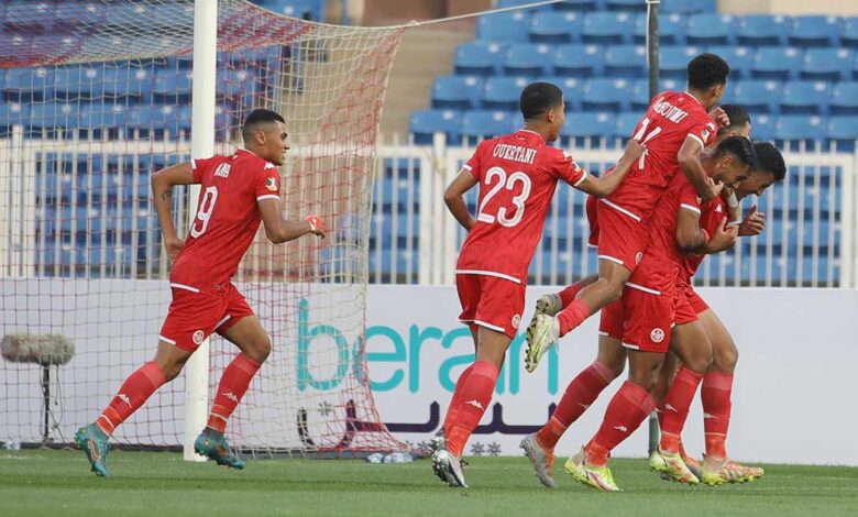 شاهد فيديو اهداف مباراة تونس والبحرين 22-7-2022 في كأس العرب للشباب