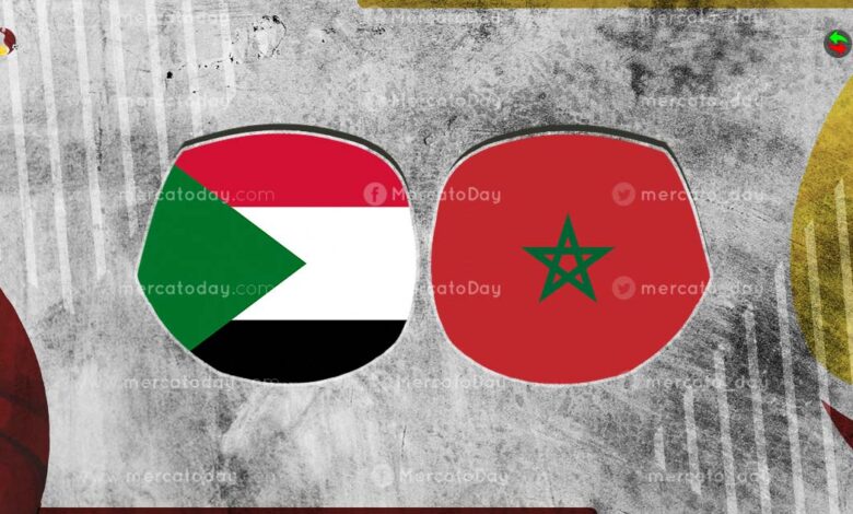 ماذا حدث في مباراة المغرب و السودان 22-7-2022 في الجولة 1 من كأس العرب للشباب؟