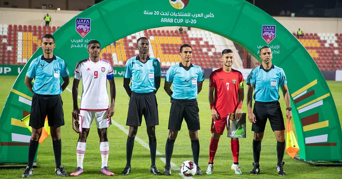 الامارات تخطف تعادلًا ثمينًا من امام الاردن في كأس العرب للشباب 2022