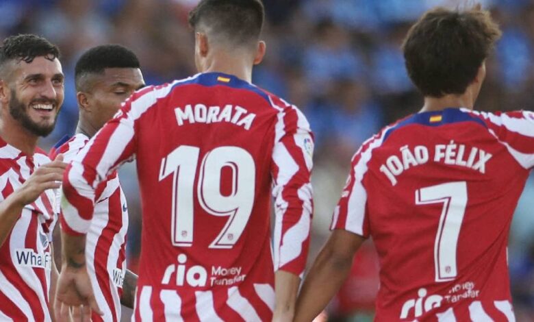اتلتيكو مدريد يفتتح الدوري الاسباني 2023-2022 بفوز مريح في ملعب خيتافي