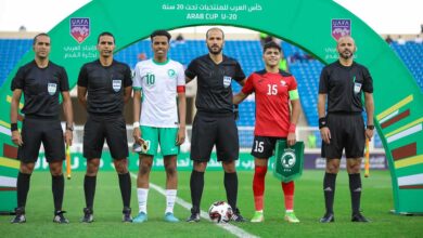 النهائي السادس..السعودية تُنهي مغامرة فلسطين في كأس العرب للشباب بخماسية