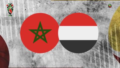 اليمن في اختبار صعب أمام المغرب على ورقة العبور لنهائي العرب للناشئين 2022