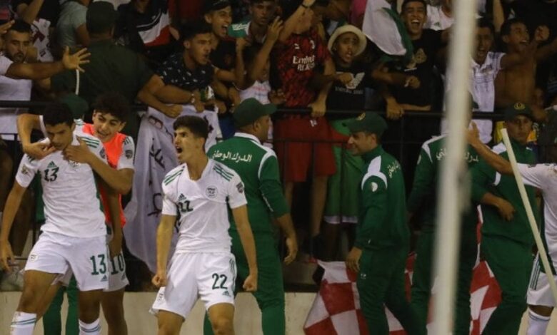 بركلات الترجيح الجزائر تتوج بلقب كأس العرب للناشئين على حساب المغرب