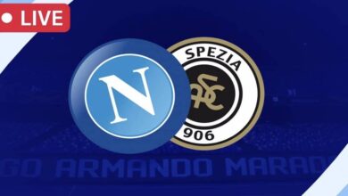 نابولي يستضيف سبيزيا في الجولة السادسة من الدوري الايطالي