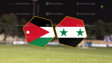 الاردن ضد سوريا مباراة ودية دولية ضمن تحضيرات كأس آسيا 2023