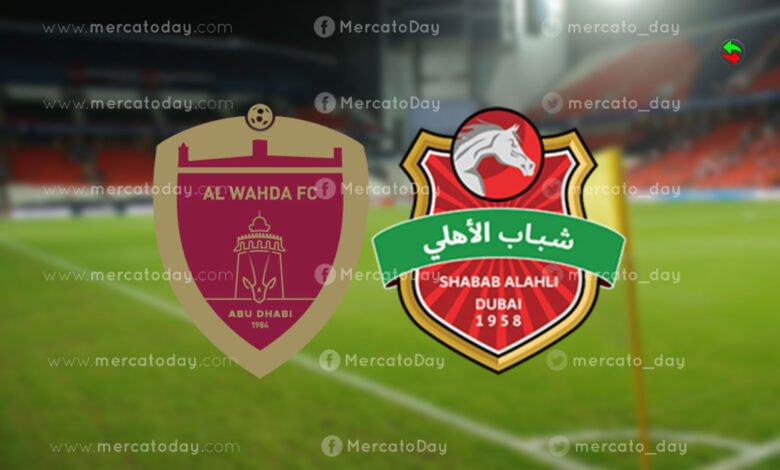 بث مباشر شباب الاهلي دبي ضد الوحدة في كأس رئيس الدولة الاماراتي كورة لايف