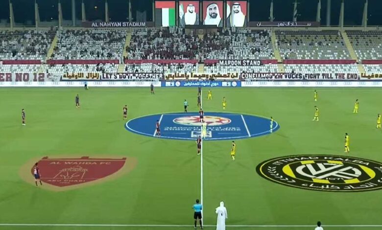 الوحدة يسقط أمام ضيفه اتحاد كلباء في الدوري الاماراتي أدنوك