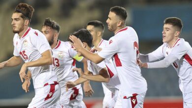لبنان تسقط بالاربعة امام طاجيكستان في تصفيات كأس أمم آسيا تحت 20 عامًا