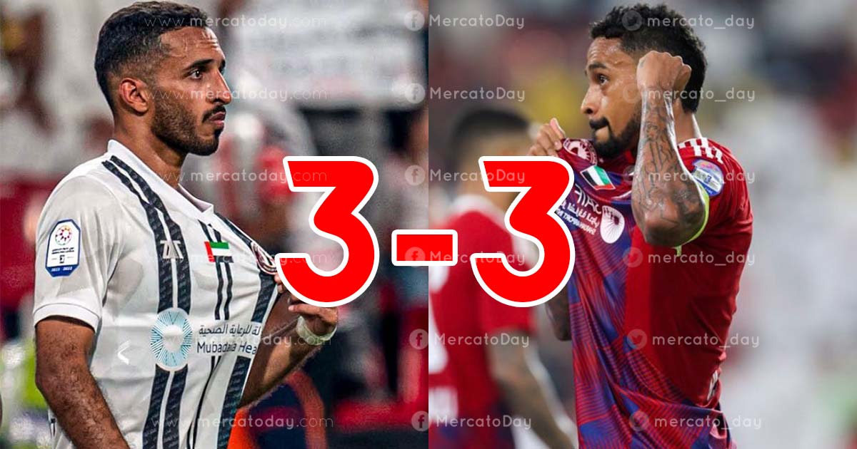 بالفيديو..شاهد اهداف الشارقة والجزيرة اليوم في الدوري الاماراتي «قمة