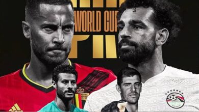 مباراة مصر وبلجيكا في تحضيرات كأس العالم 2022 - الموعد والقنوات الناقلة