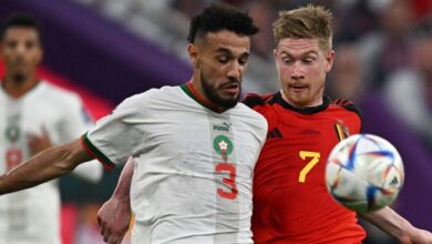 نتيجة مباراة منتخب المغرب ضد منتخب بلجيكا في كأس العالم 2022