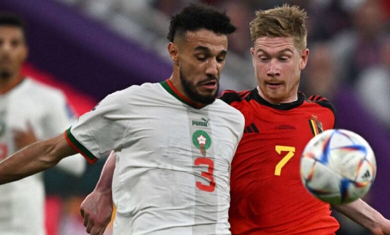 نتيجة مباراة منتخب المغرب ضد منتخب بلجيكا في كأس العالم 2022